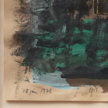 Jan Håfström, "Fossil skog".