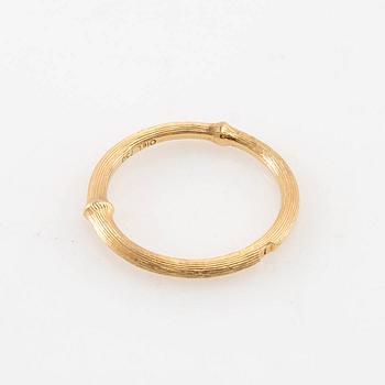 Ole Lynggaard, ring, 18K gold, "Nature IV".