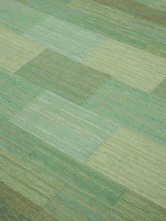 Marianne Richter, MATTA. "Muren, grön". Rölakan. 255,5 x 198 cm. Signerad AB MMF  MR.