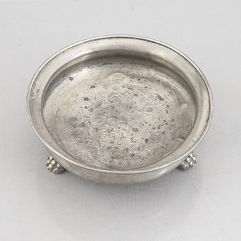 Estrid Ericson & Anna Petrus, a pewter bowl for Svenskt Tenn, model no A470, Stockholm 1929.