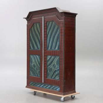 A cabinet, Värmland, dated 1873.