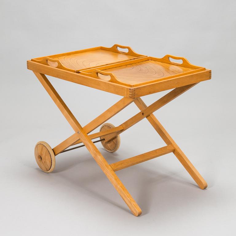 Aulis Leinonen & Tapio Wirkkala, a '3980' tea trolley. Manufactured by Asko 1959-1960.