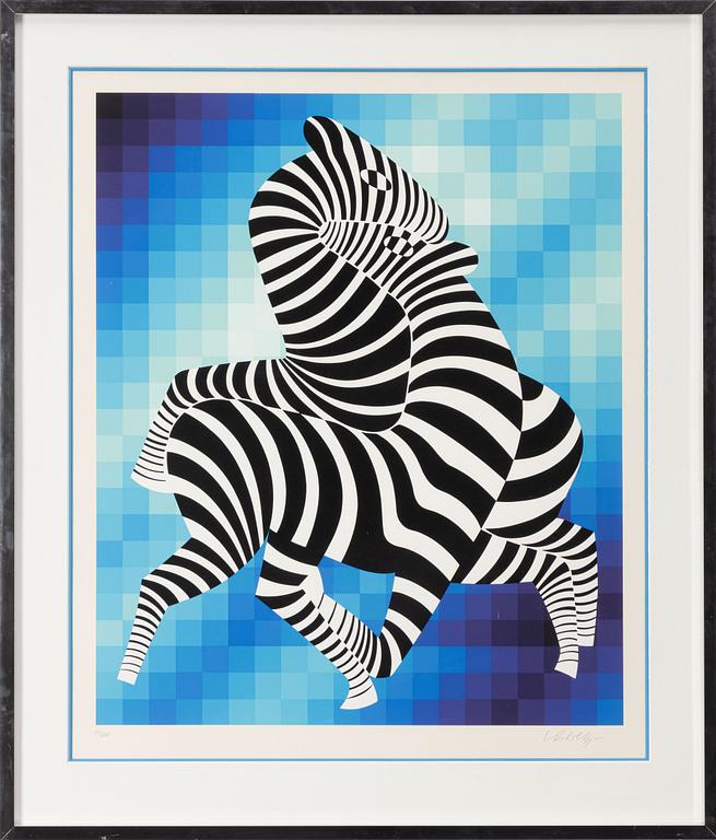 Victor Vasarely, "Zebror".