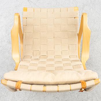 Bruno Mathsson, fåtölj, "Pernilla", Dux, 1900-talets slut.