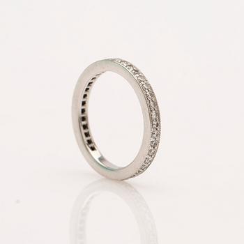 Tiffany & Co, ring, platinum with brilliant-cut diamonds.