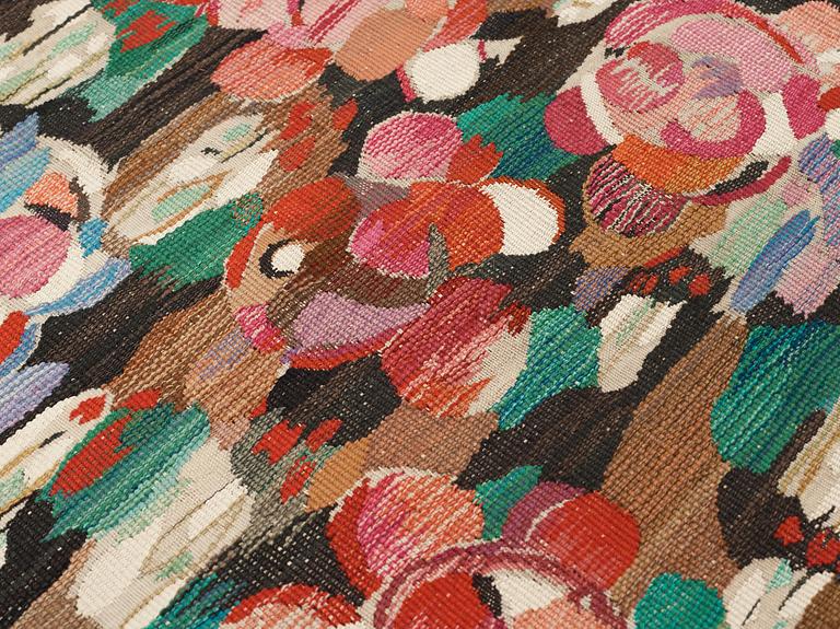 Barbro Sprinchorn, A TAPESTRY, "Mässa i Madrid" (a detail), a tapestry variant, ca 97,5 x 99 cm, signed AB MMF BS.