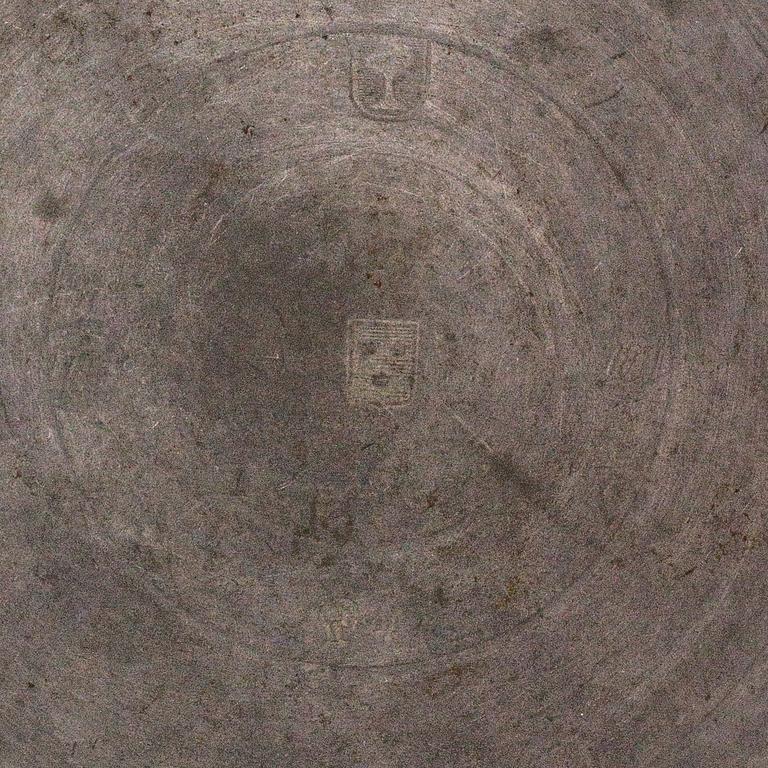 STOP och PLUNTA, 2+1, tenn, 1700 -talets slut/1800-talets första hälft.