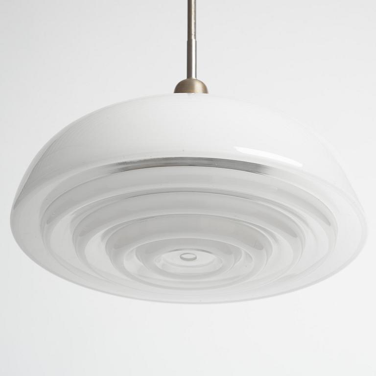 Harald Notini, ceiling lamp, version of model "11321", Arvid Böhlmarks Lamp Factory, 1940s.