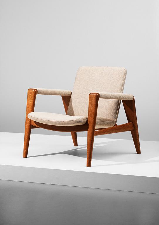 HANS J WEGNER, "The Buck Chair", "JH523", Johannes Hansen, Denmark 1950's.