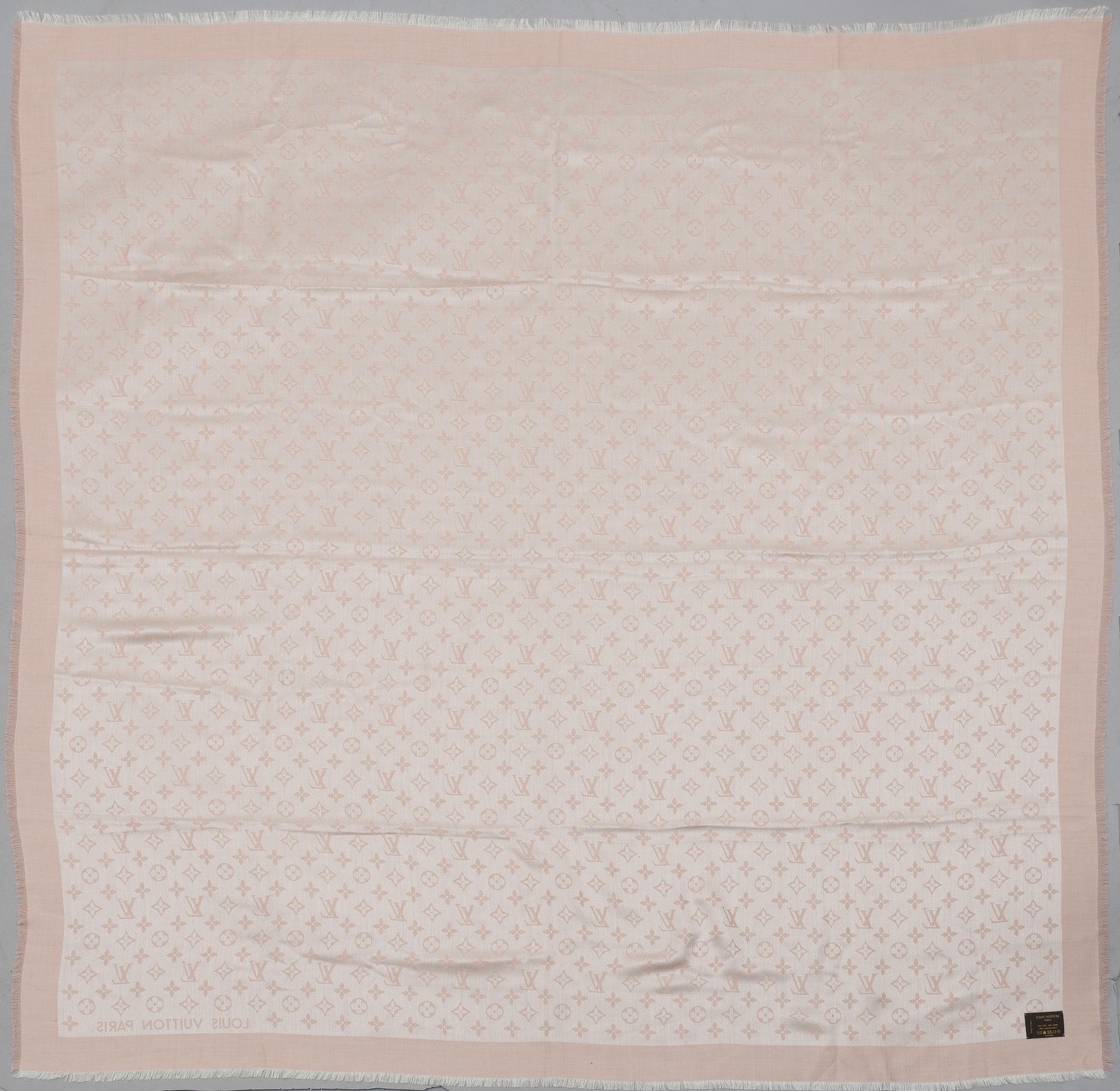 Louis Vuitton, shawl, "Monogram Classic Shawl".