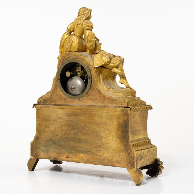 Table pendulum clock, Neo-Renaissance, mid-19th century.