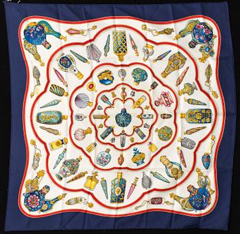SCARF, "Qu'Import le Flacon", Hermès. Silk.