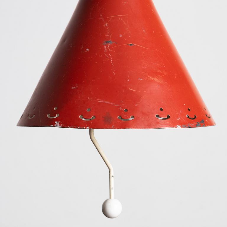 Bertil Brisborg, a pair of ceiling lamps, Nordiska Kompaniet, 1950s.