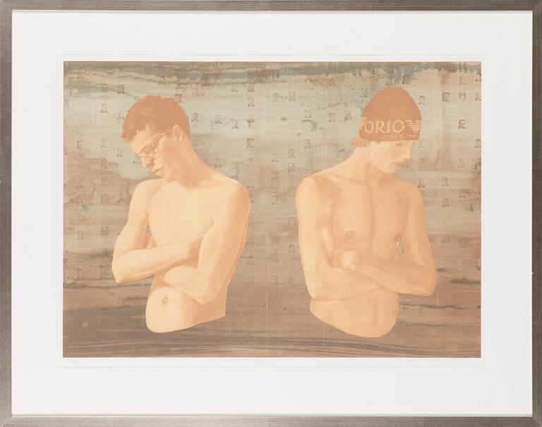 Sari Tenni, litograph in colours, signed and dated -07, numbered 21/70.