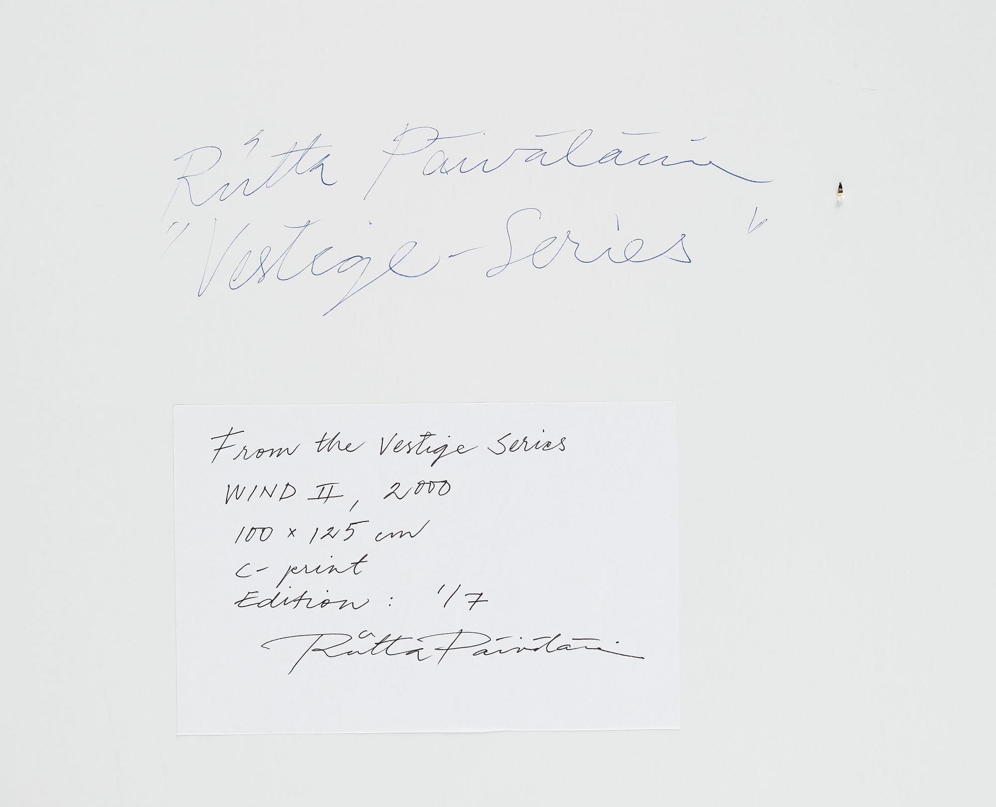 Riitta Päiväläinen, "Wind II", 2000.