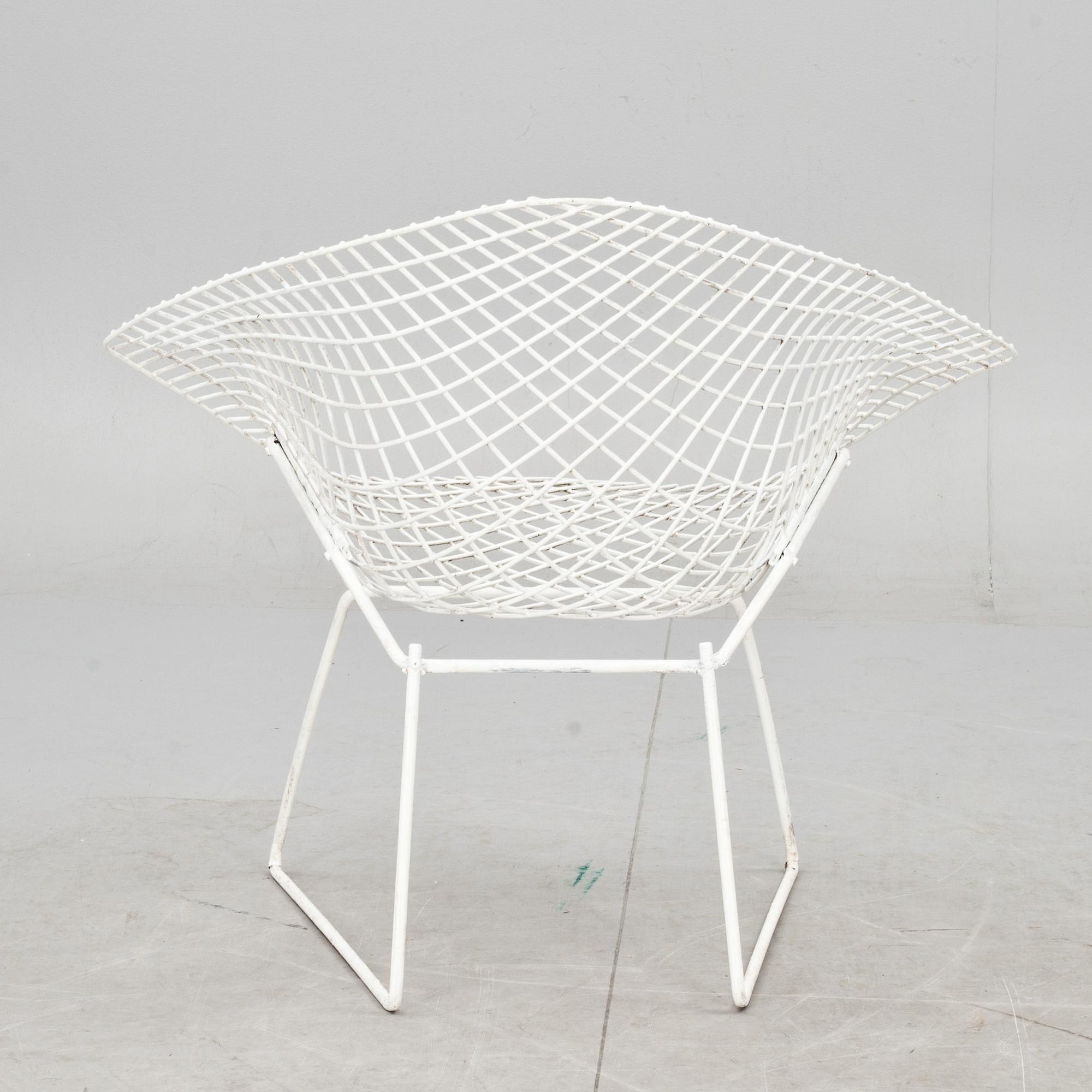 KARMSTOL, "Diamond chair", Harry Bertoia.