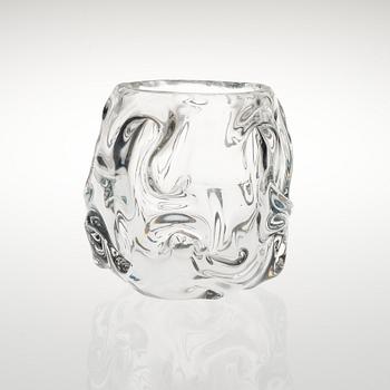 HELENA TURPEINEN (TYNELL), VAS, glas, märkt Riihimäen Lasi Oy.