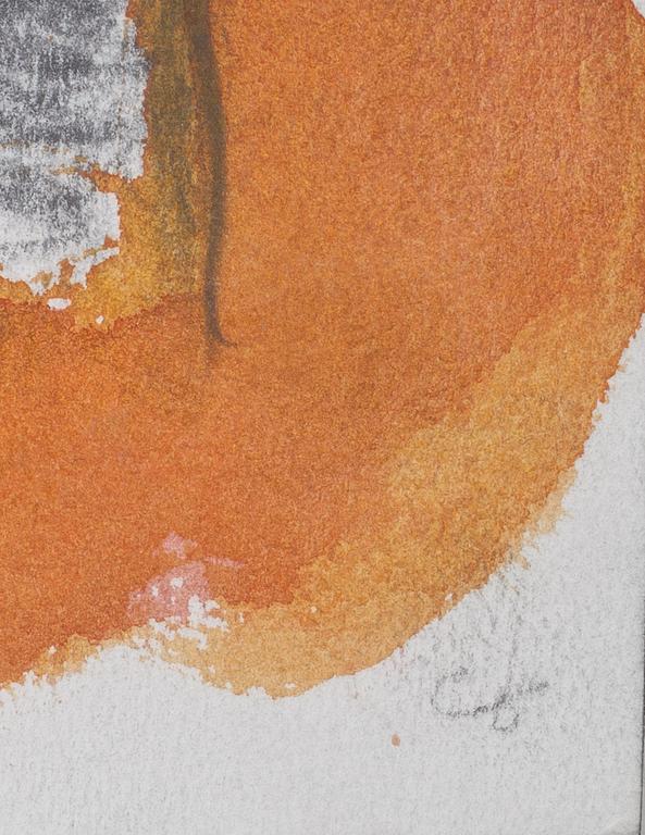 CLAES EKLUND, blandteknik på papper, signerad.