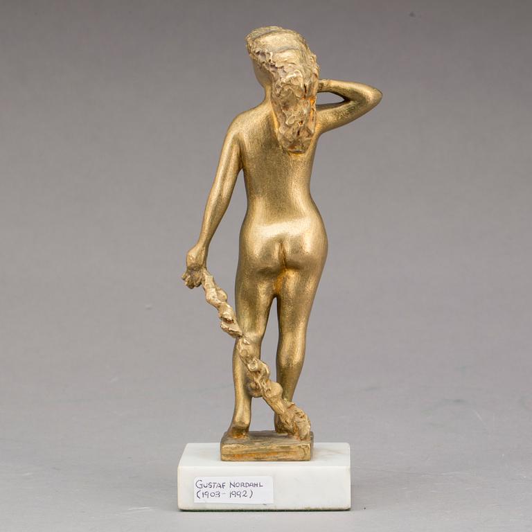 GUSTAF NORDAHL , skulptur, patinerad brons. Numrerad 4/10 samt Signerad.
