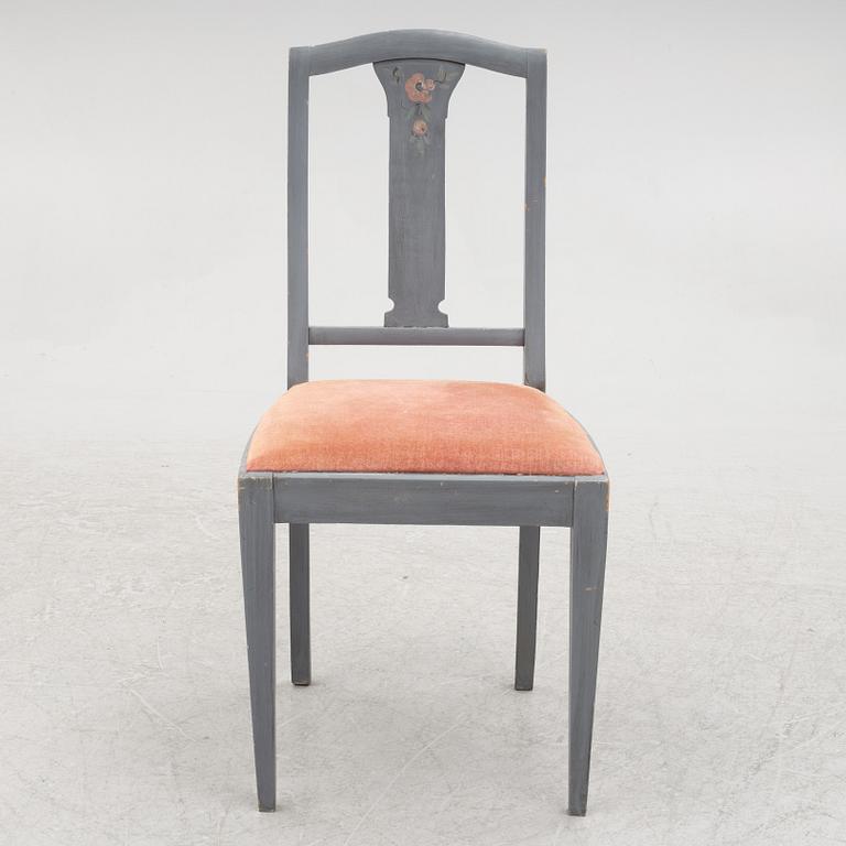 Desk and chair, first half of the 20th century.