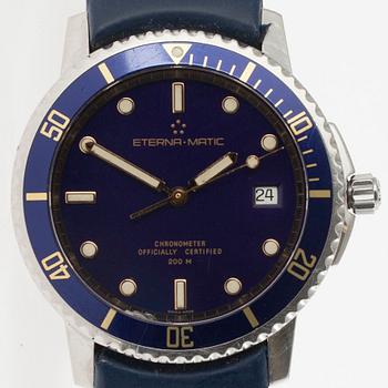 ARMBANDSUR, herr, Eternamatic, Chronometer Kontiki, 1900-talets slut.