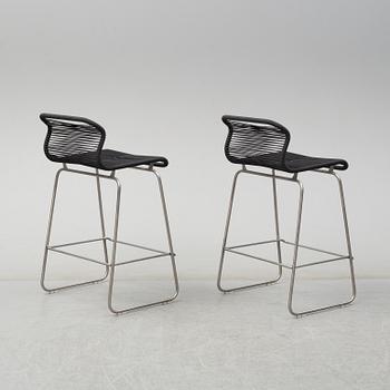 A pair of 'Tivoli' chairs by Verner Panton.