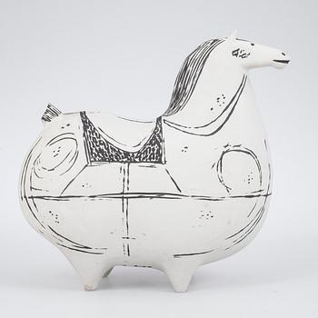 FIGURIN, stengods,"Springare" Stig Lindberg, Gustavsberg studio 1952-72.