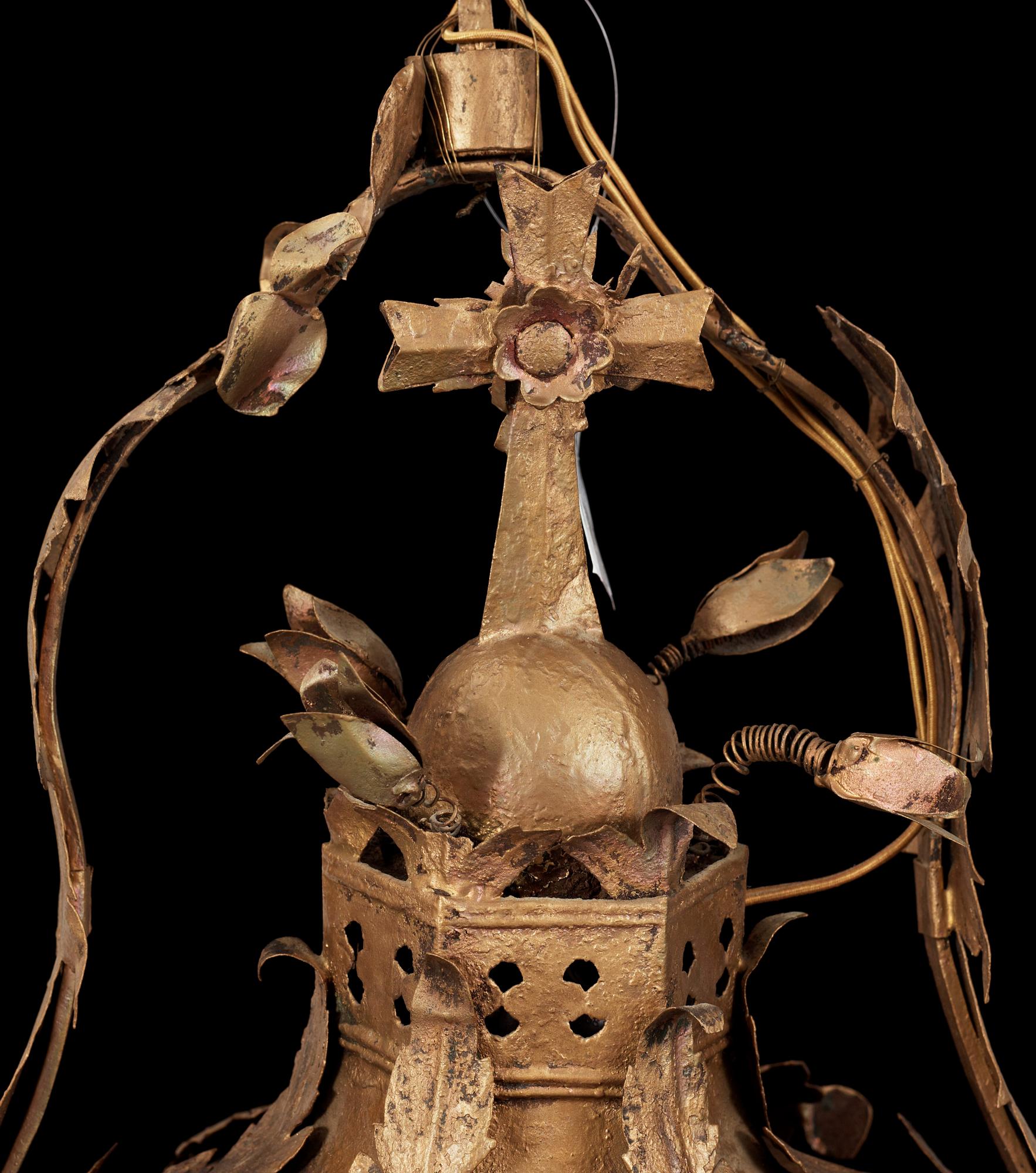 TAKLYKTA, bronserad. 1900-tal.