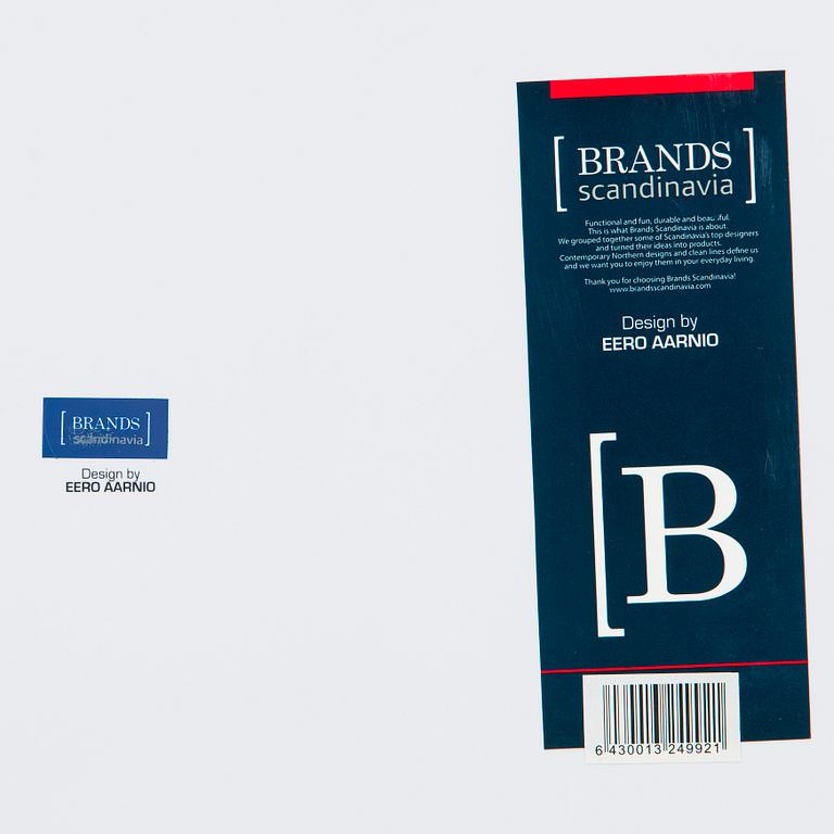 Eero Aarnio, erä kodintuotteita, 10 kpl, eri valmistajia.