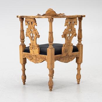 Puderstol, 1800-talets andra hälft.