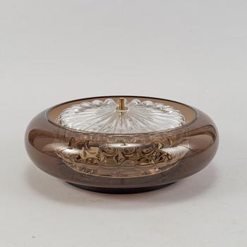 CARL FAGERLUND, plafondlampa, "Bubblan", Orrefors.