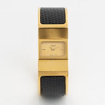 Hermès, 'Loquet', wristwatch, 19 mm.
