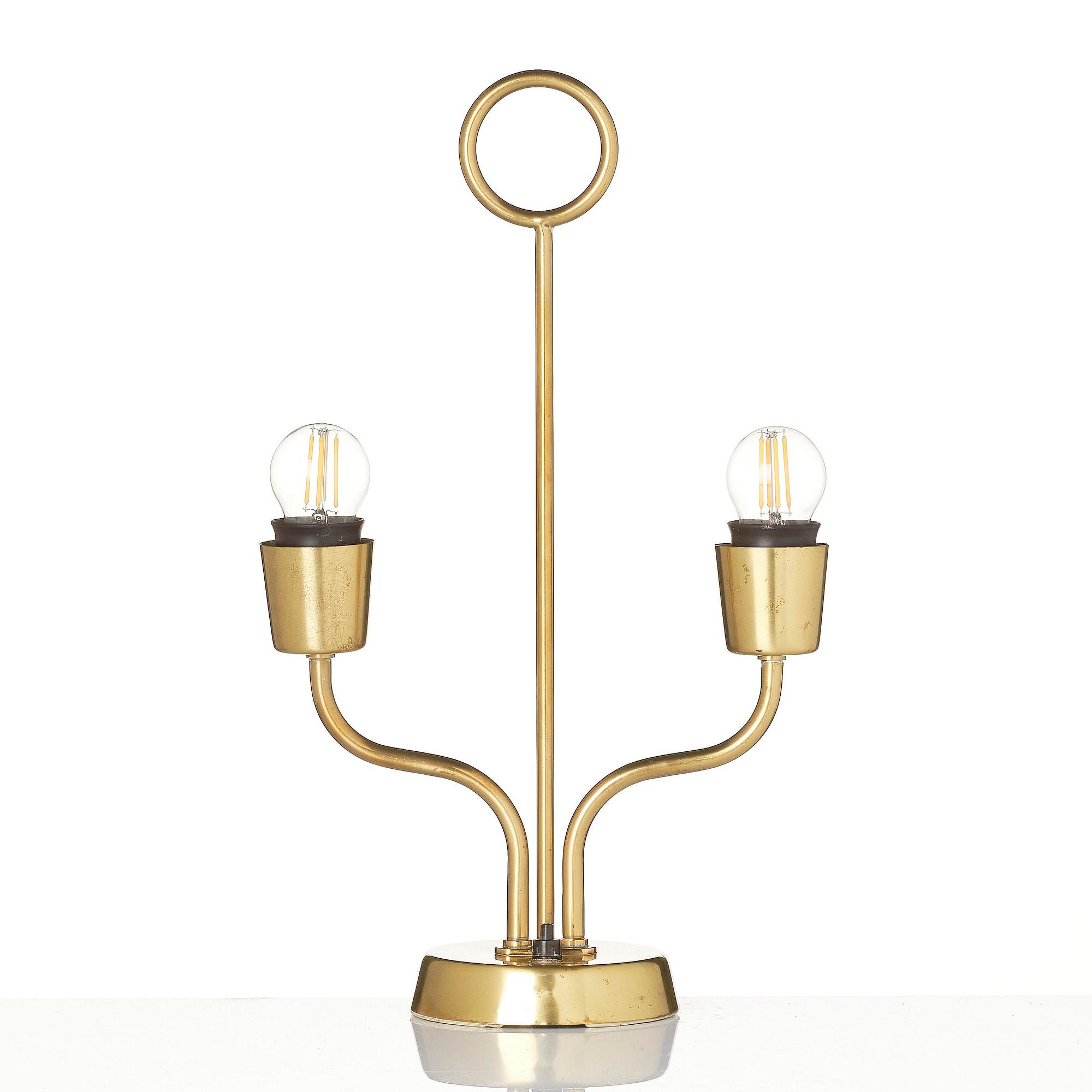 Hans Bergström, a table lamp model "20", ateljé Lyktan, Åhus, 1940s-50s.