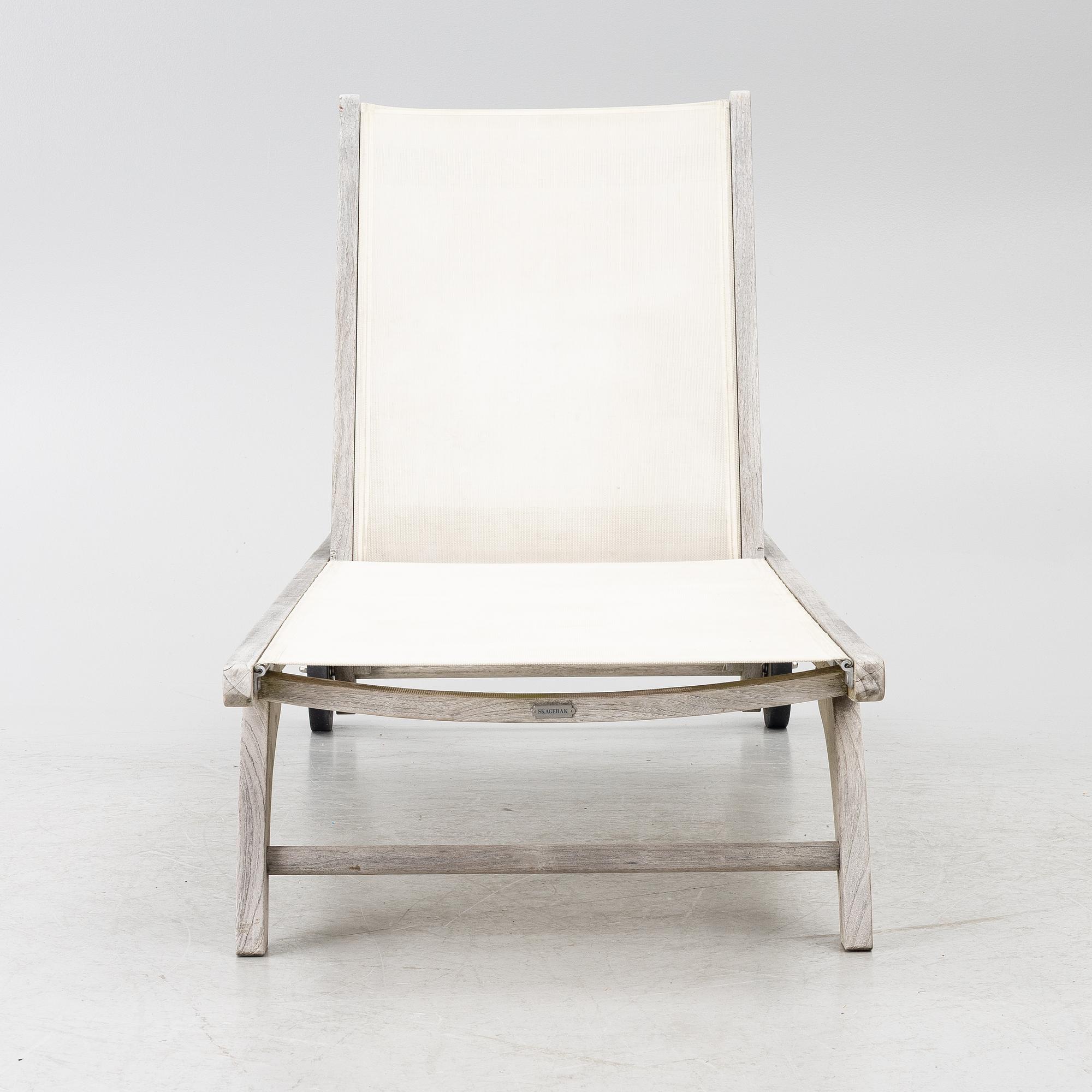 Sun lounger, Skagerak, contemporary.