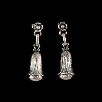 ÖRHÄNGEN, ett par sterlingsilver, Georg Jensen, Danmark. Vikt 9 g.