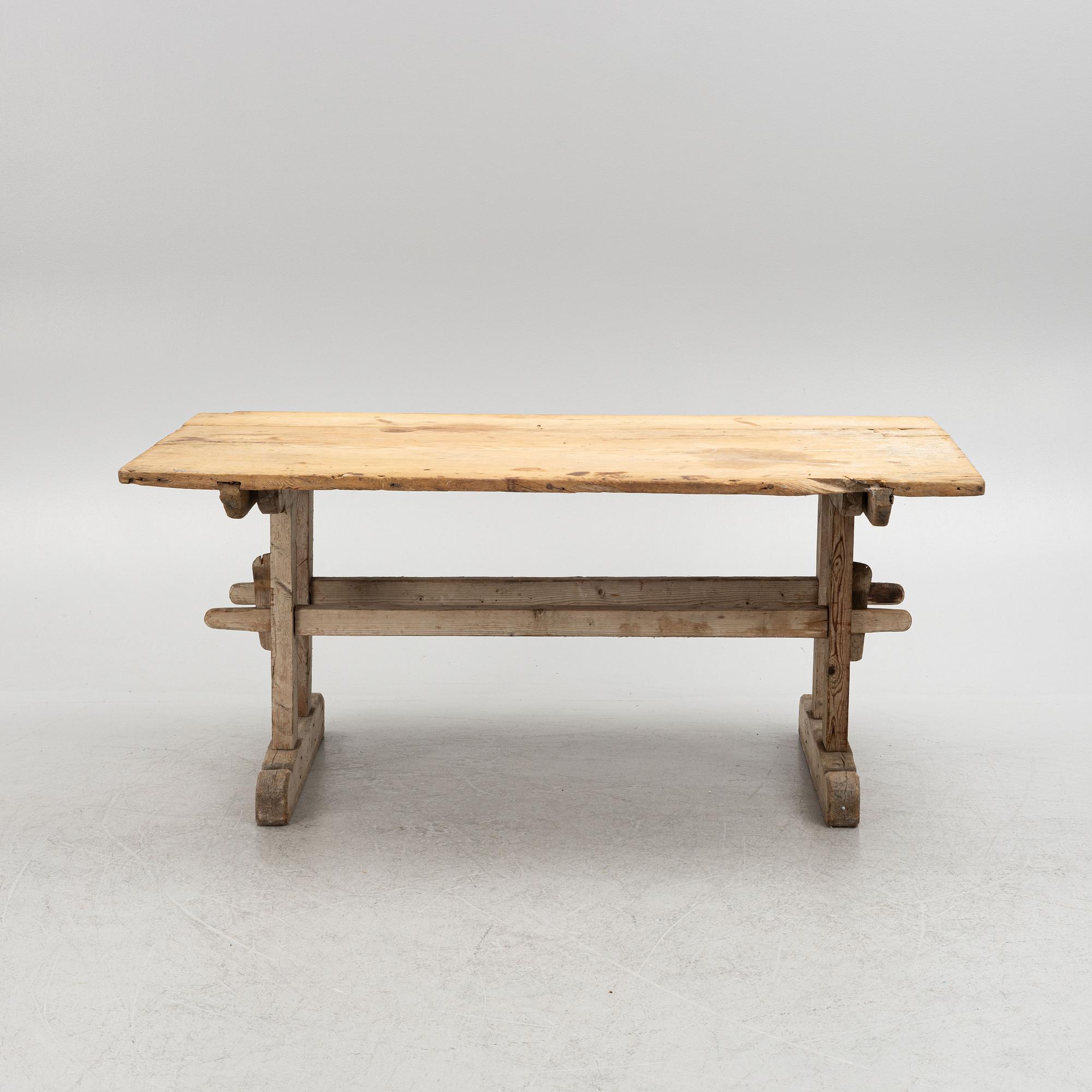 Bockbord, 1800-tal.