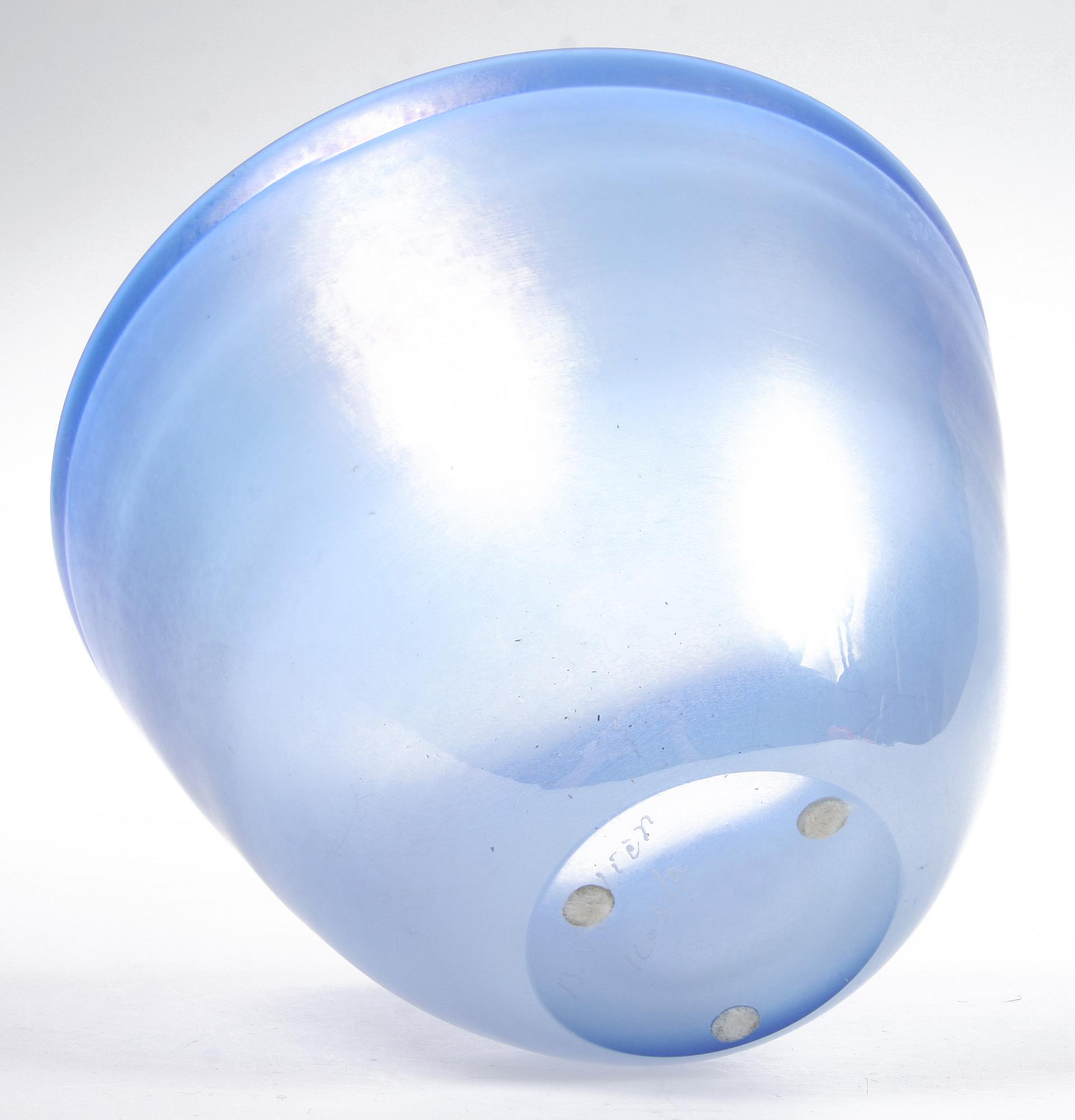 SKÅL, glas, Bertil Vallien, sign.