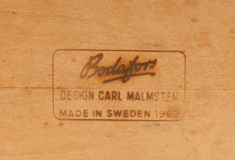 SÄNGBORD, 1 par, Carl Malmsten, för Bodafors, 1900-talets mitt.