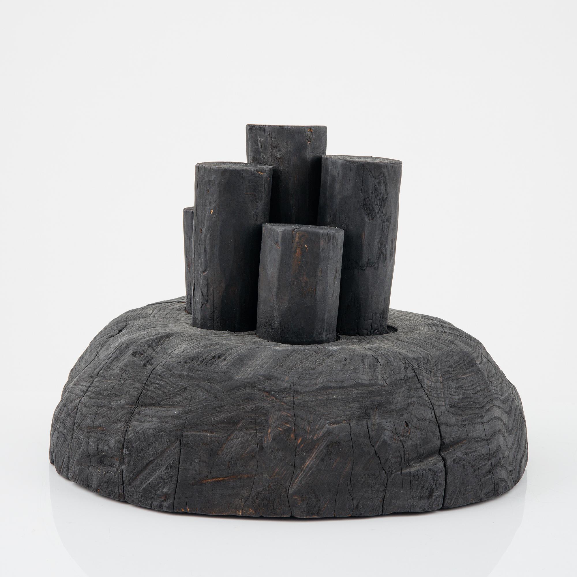 Co-Lab (Markus Emilsson, Camilla Carnmo, Carl-Oscar Karlsson), skulptur,  "Allt Smör i Småland" 2016.