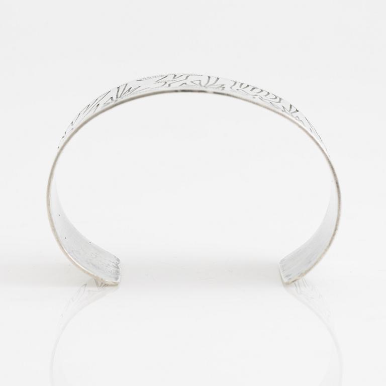 Sörlings silver bangle, Stockholm 1951.