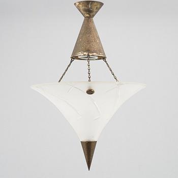 Høvik Verk, ceiling lamp, model "6511", Norway, 1930s.