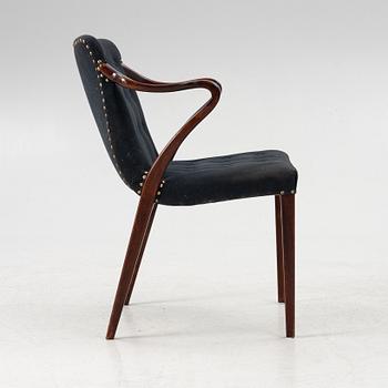 Axel Larsson, a model 1208 armchair, Svenska Möbelfabrikerna Bodafors.