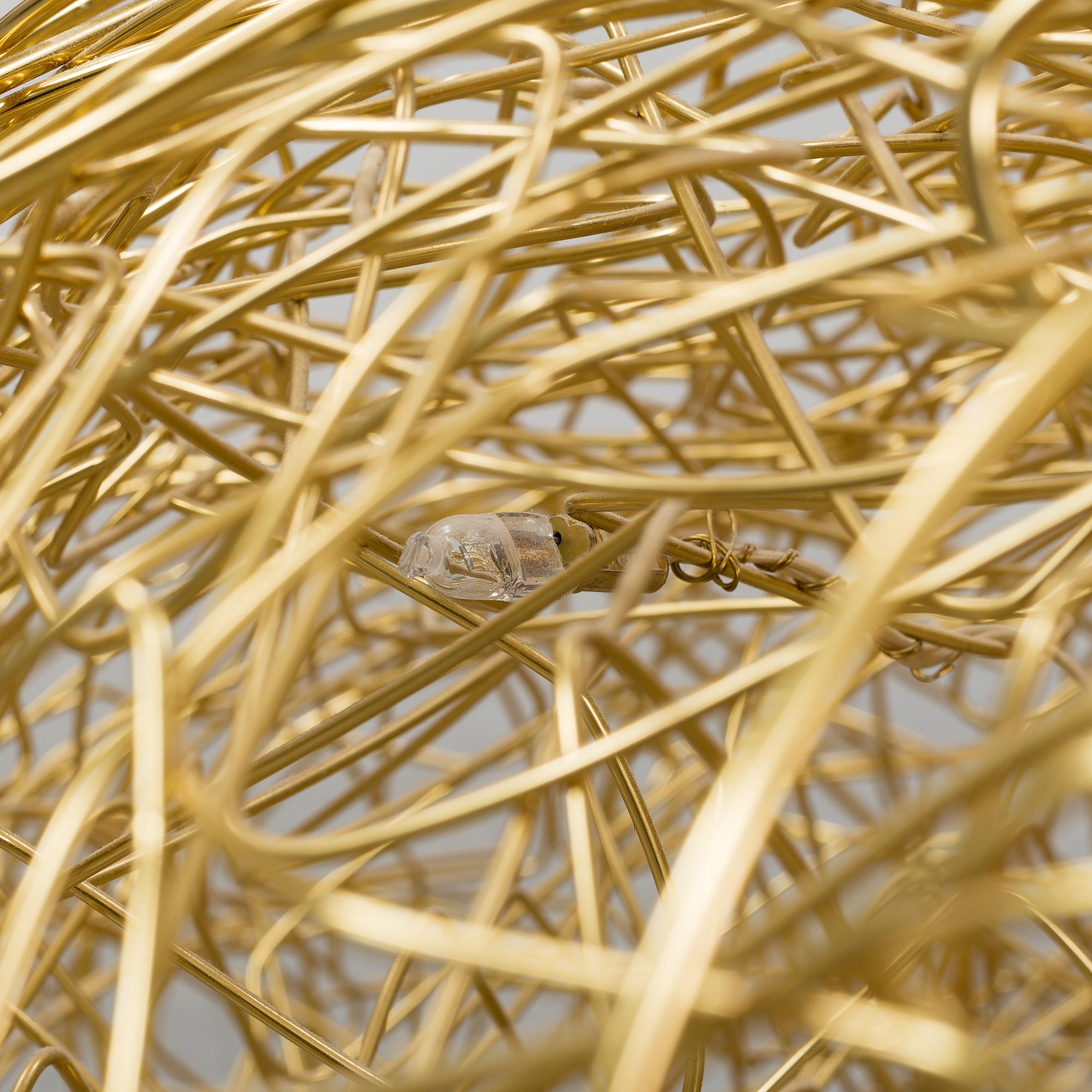 ENZO CATTELINI, 'Fil de Fer Ovale' ceiling light, Catellani & Smith.