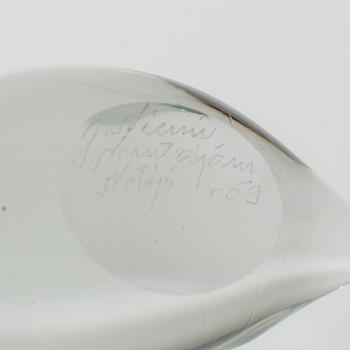 FIGURIINEJA, lasia, OIVA TOIKKA, 3 kpl sekä JAAKKO NIEMI, 2 kpl, Nuutajärvi.