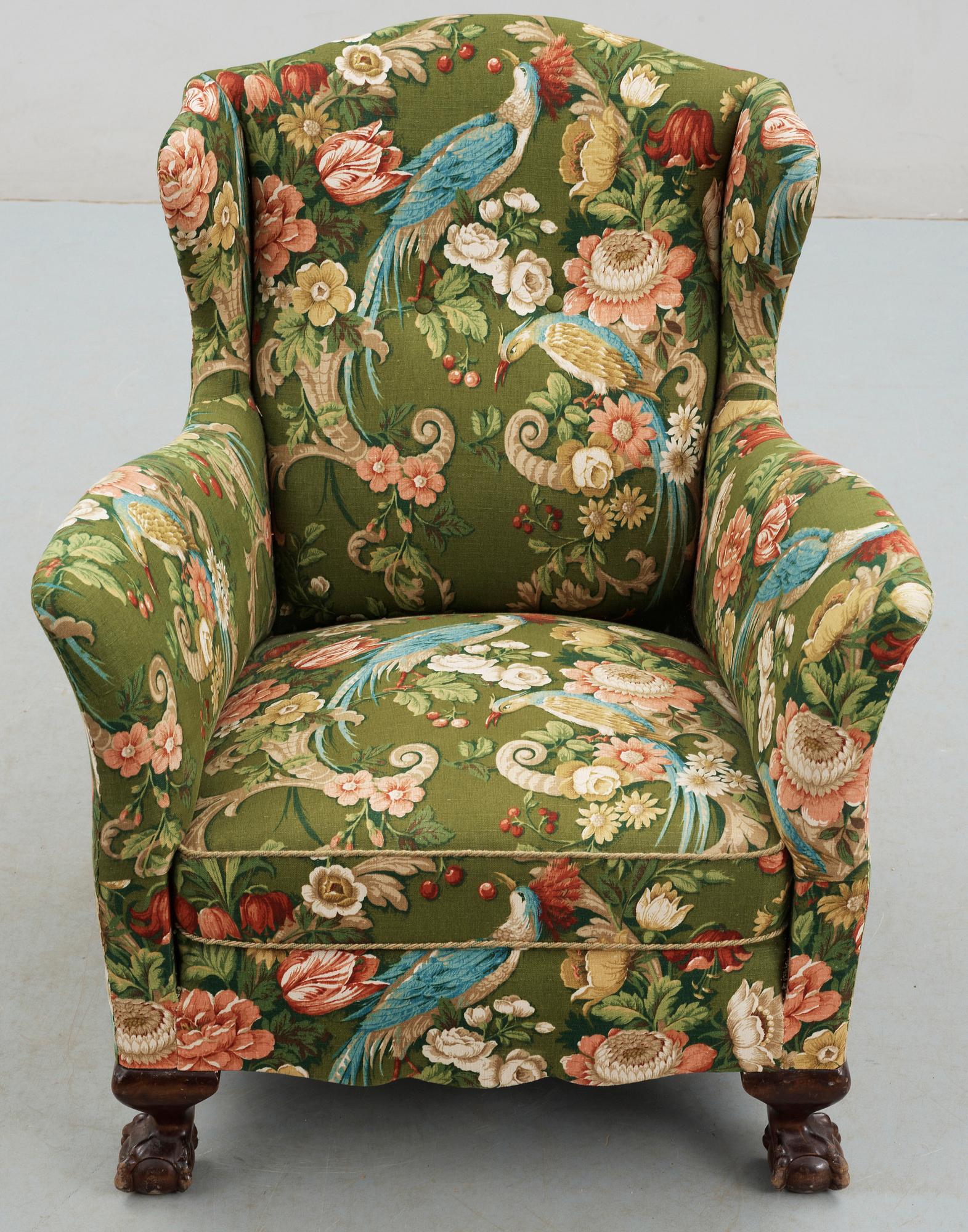 FÅTÖLJ, 1900-talets första hälft.