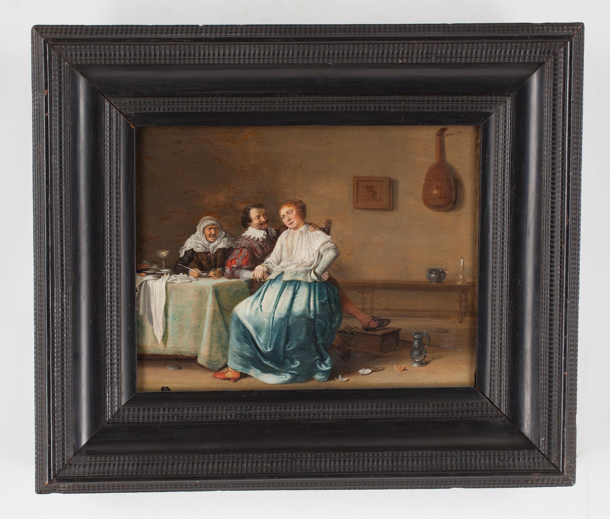 Dirck Hals, attributed to, Interior with elegant party.