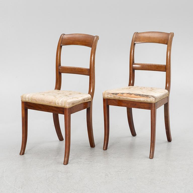 Chairs 5 pcs, second half of the 19th century.