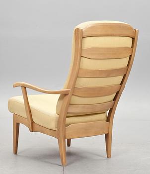 FÅTÖLJER, ett par. "Stora Fjäderbrickan", design Carl Malmsten. O.H Sjögren.
