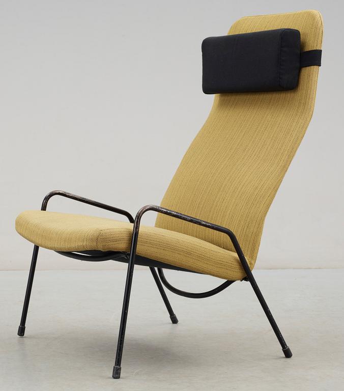 FÅTÖLJ, ur serien "Contour" Alf Svensson, Studio Ljungs Industrier, formgiven 1955.