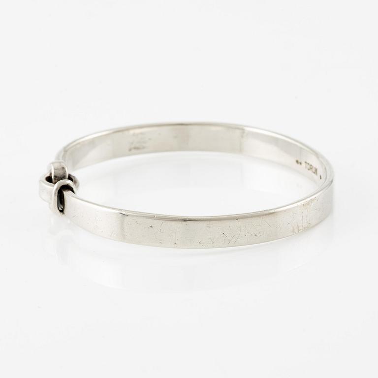 Vivianna Torun Bülow-Hübe, armband, sterlingsilver, Frankrike 1950-tal.
